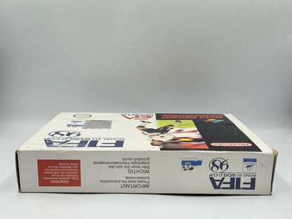 SNES Super Nintendo Fifa 98 Road to World Cup mit OVP und Anleitung EUR