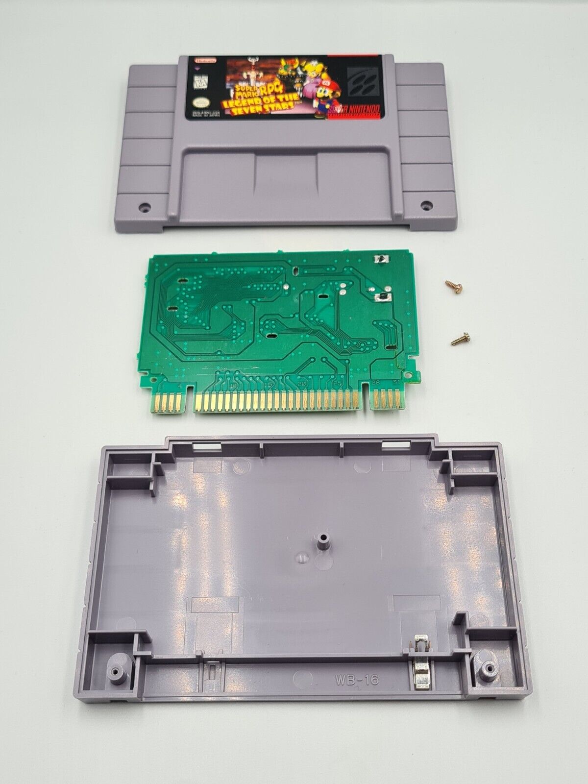Super Nintendo Super Mario RPG Legend of The Seven Stars OVP + Anleitung USA - T-Retro-Games 