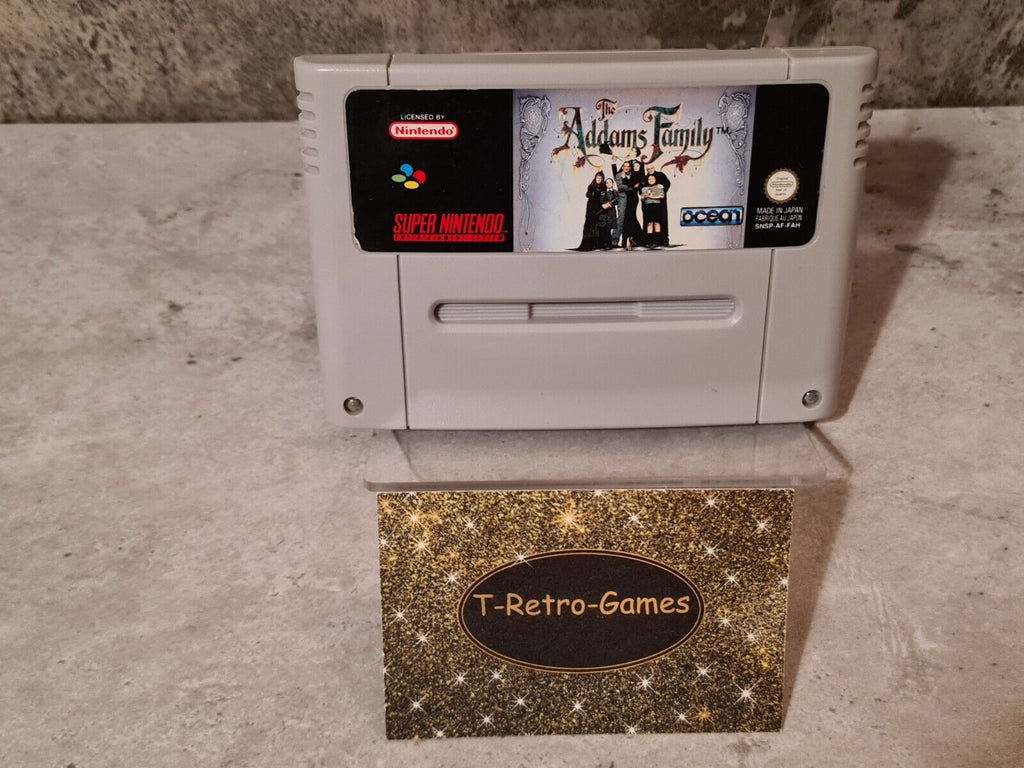 SNES Super Nintendo The Addams Family FAH Modul - T-Retro-Games 