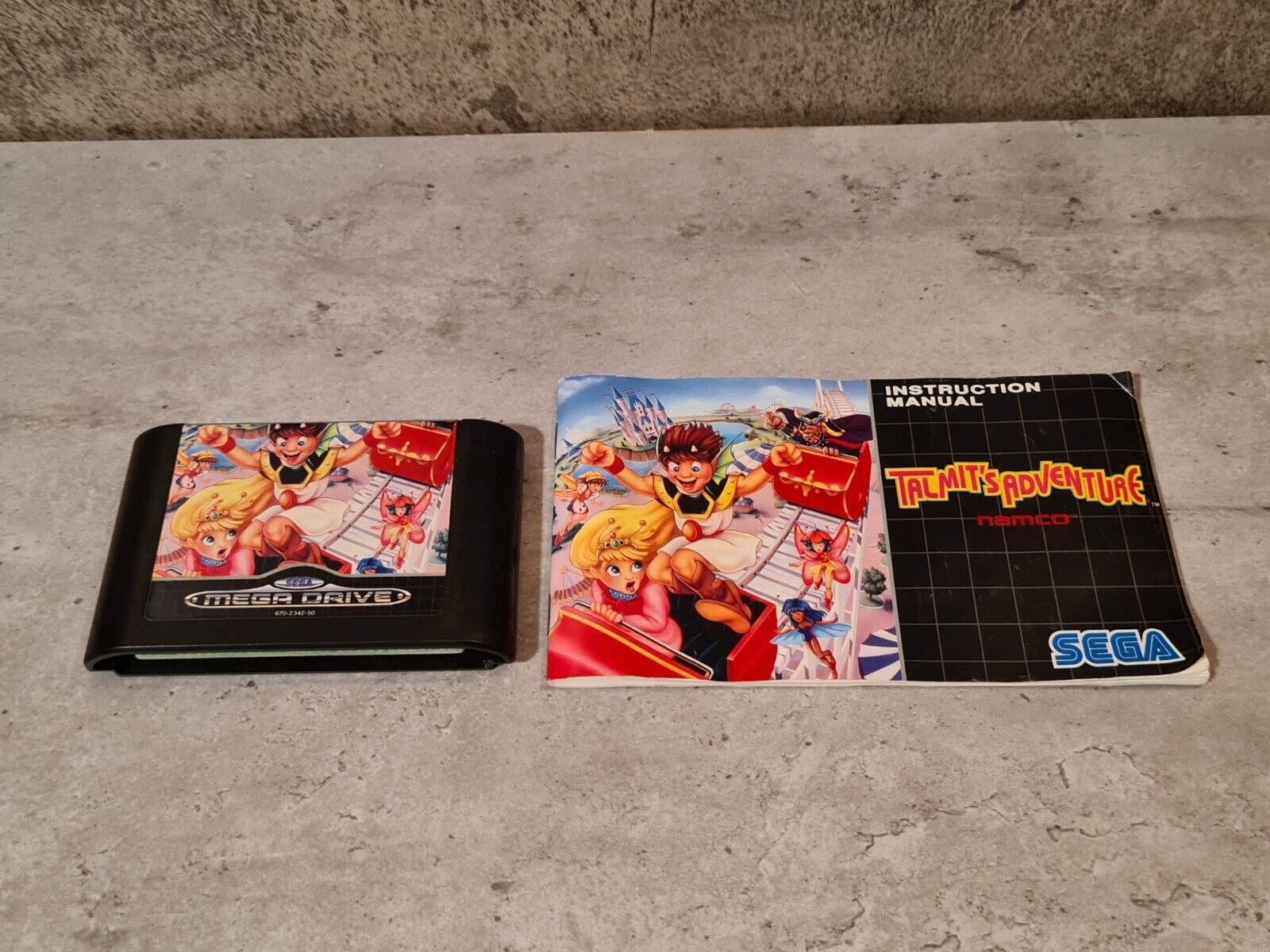 Sega Mega Drive Talmit's Adventure mit OVP und Anleitung Multi Language - T-Retro-Games 