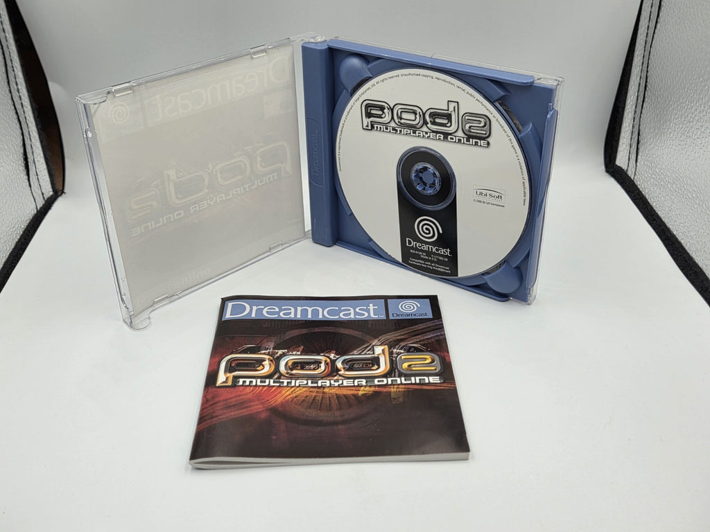 Sega Dreamcast POD 2 Multiplayer Online mit OVP und Anleitung Multilingual 