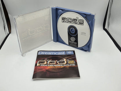 Sega Dreamcast POD 2 Multiplayer Online mit OVP und Anleitung Multilingual 