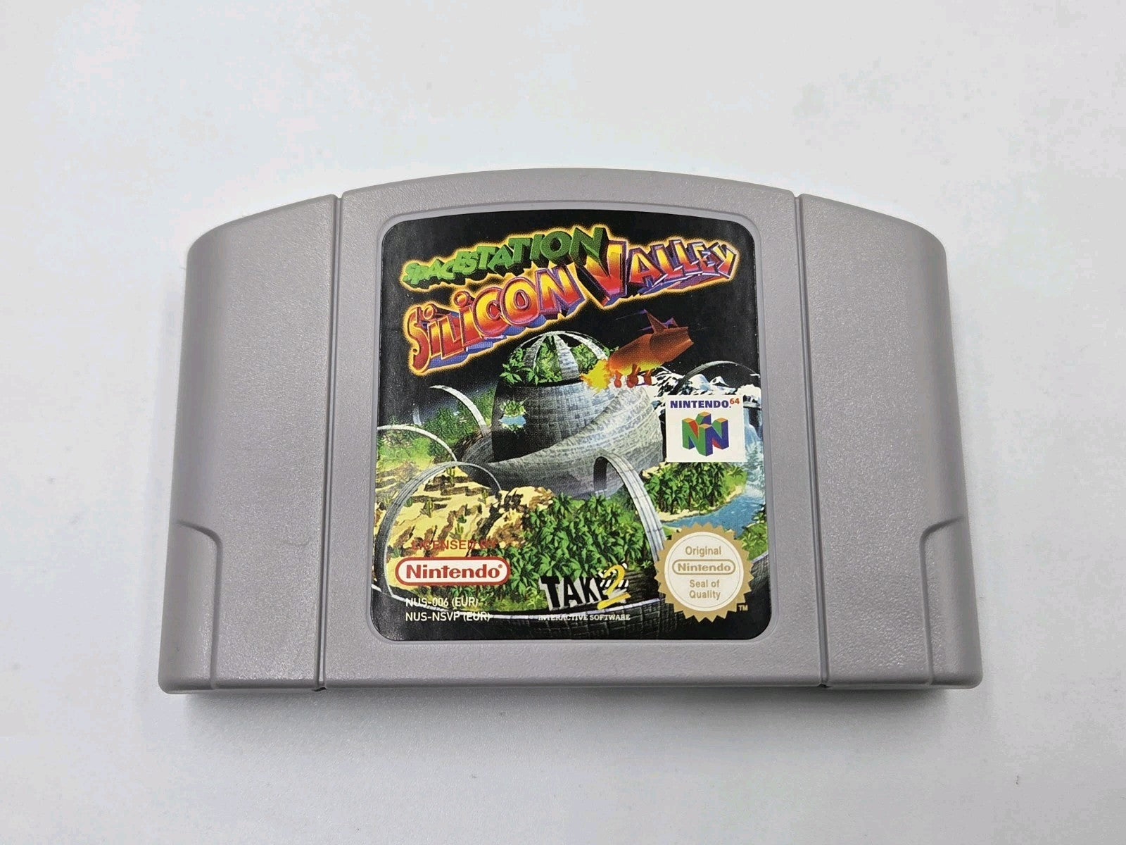 N64 Nintendo 64 Spacestation Silicon Valley mit OVP und Anleitung EUR