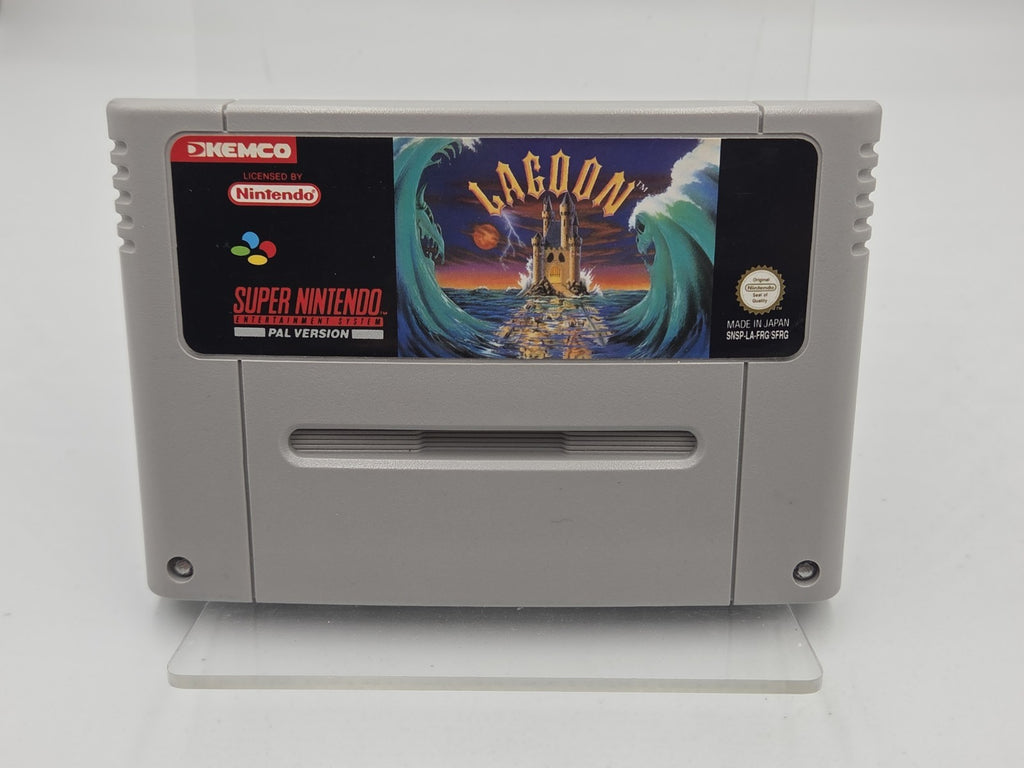 SNES Super Nintendo Spiel Lagoon Modul FRG / SFRG