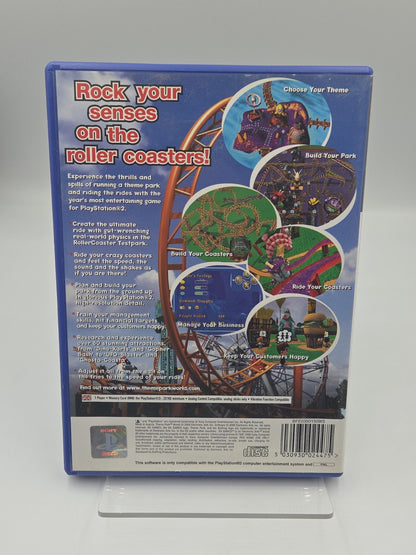 PS2 Playstation 2 Spiel Theme Park World mit OVP und Anleitung Englisch
