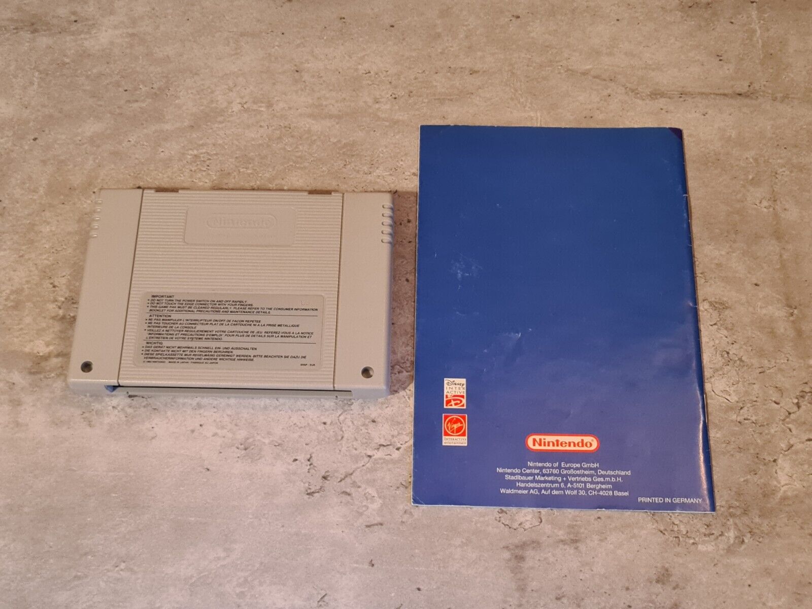 SNES Super Nintendo Disneys Das Dschungelbuch mit OVP und Anleitung NOE - T-Retro-Games 