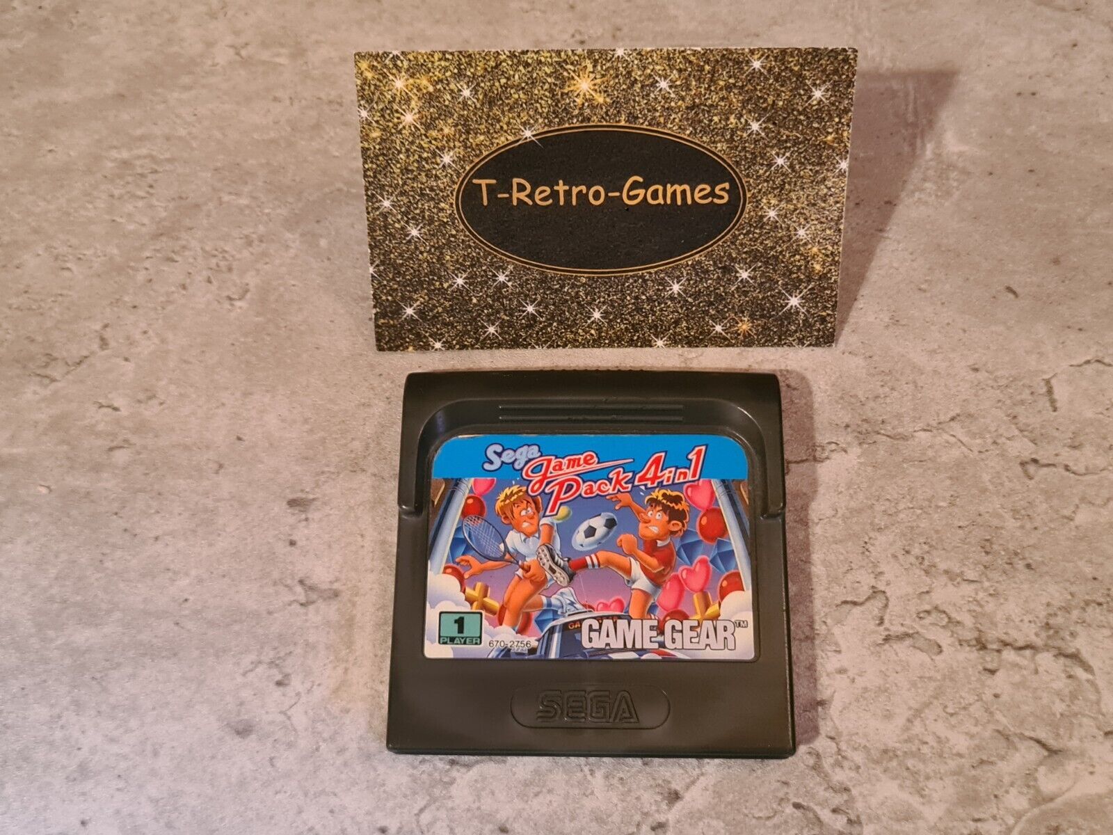 Sega Game Gear Modul Sega Game Pack 4 In 1 - T-Retro-Games 