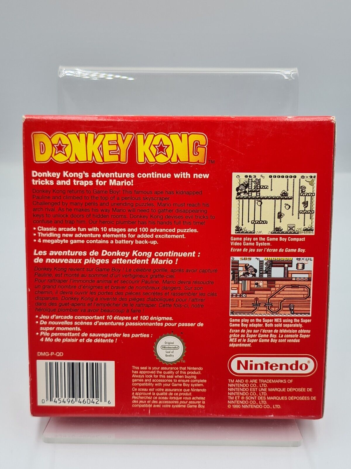 Nintendo Game Boy Classic Donkey Kong mit OVP und Anleitung FAH - T-Retro-Games 