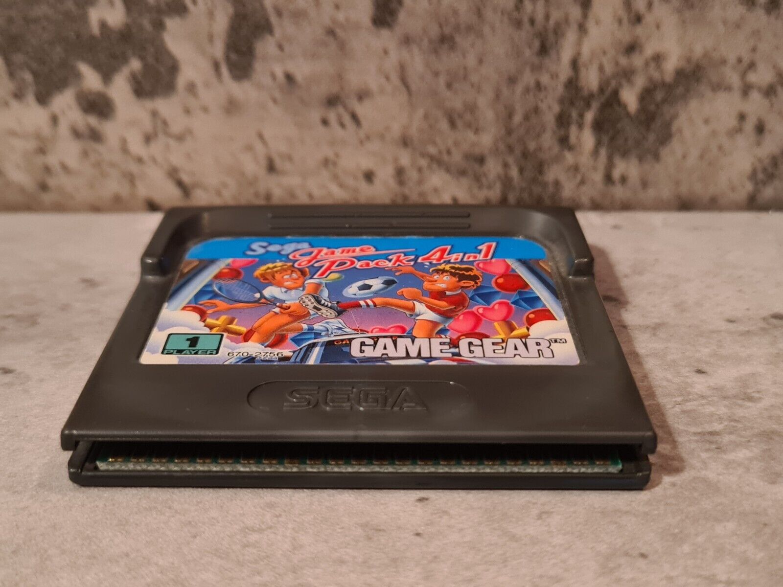 Sega Game Gear Modul Sega Game Pack 4 In 1 - T-Retro-Games 