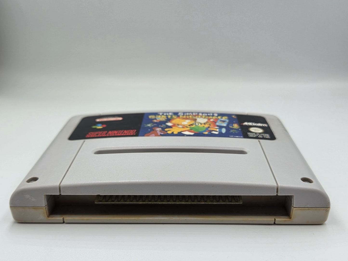 SNES Super Nintendo The Simpsons Bart's Nightmare Modul FAH