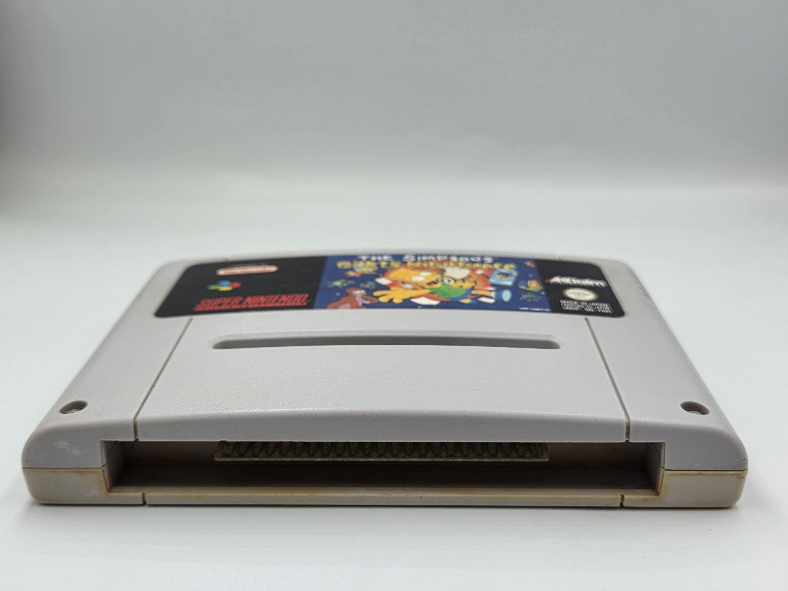 SNES Super Nintendo The Simpsons Bart's Nightmare Modul FAH