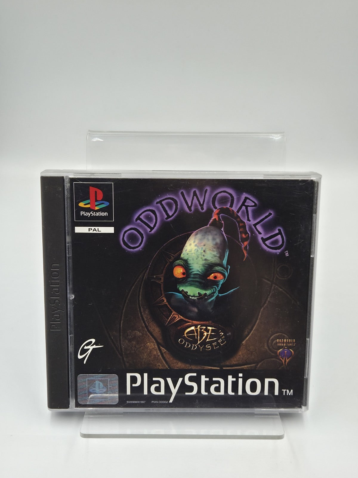 PS1 Playstation 1 Spiel Oddworld Abe's Oddysee mit OVP + Anleitung Deutsch