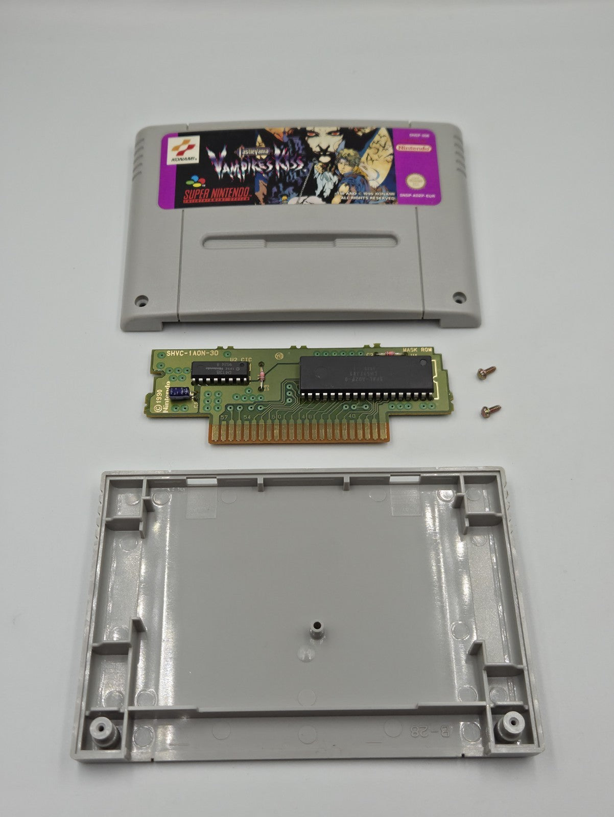 SNES Super Nintendo Castlevania Vampires Kiss Modul EUR