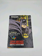 SNES Super Nintendo Spiel Batman Returns mit OVP und Anleitung Deutsch