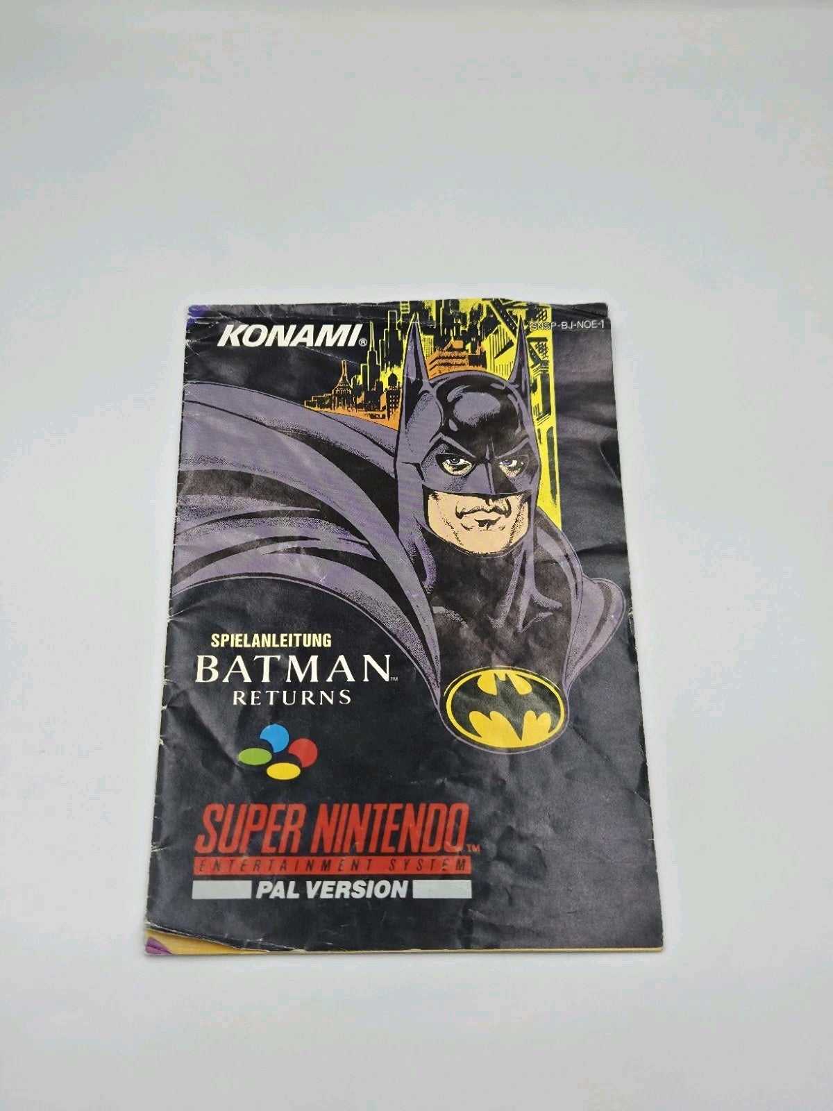 SNES Super Nintendo Spiel Batman Returns mit OVP und Anleitung Deutsch