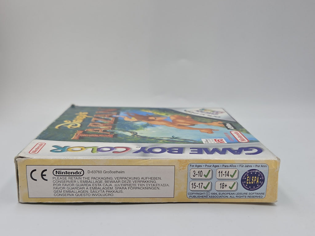 Nintendo Game Boy Color Spiel Disney's Tarzan mit OVP und Anleitung UKV