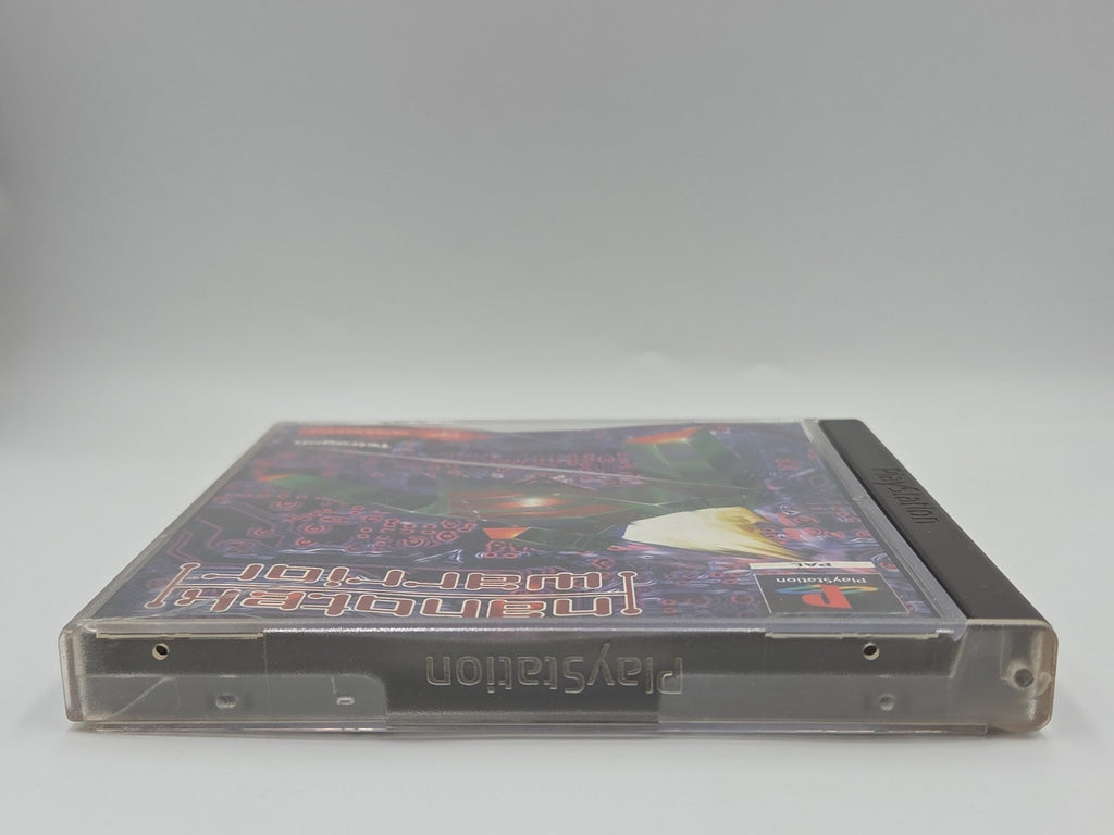 PS1 Playstation 1 Spiel Nanotek Warrior mit OVP und Anleitung Multilingual