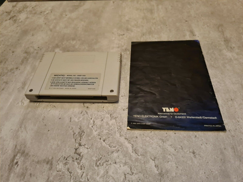 SNES Super Nintendo Congo's Caper mit OVP und Anleitungen NOE - T-Retro-Games 