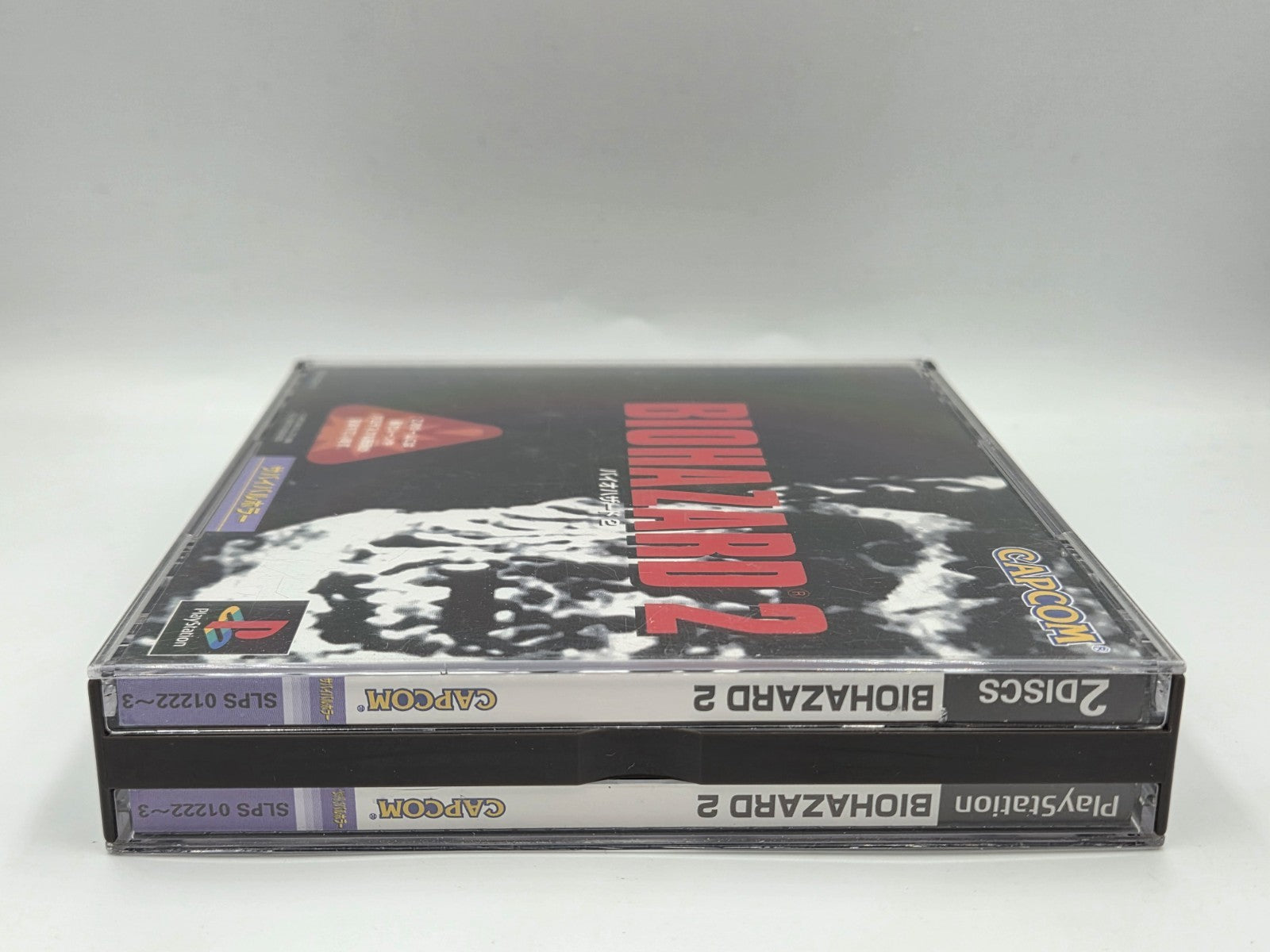 PS1 Playstation 1 BioHazard 2 mit OVP und Anleitung NTSC-J Japan 2 Discs