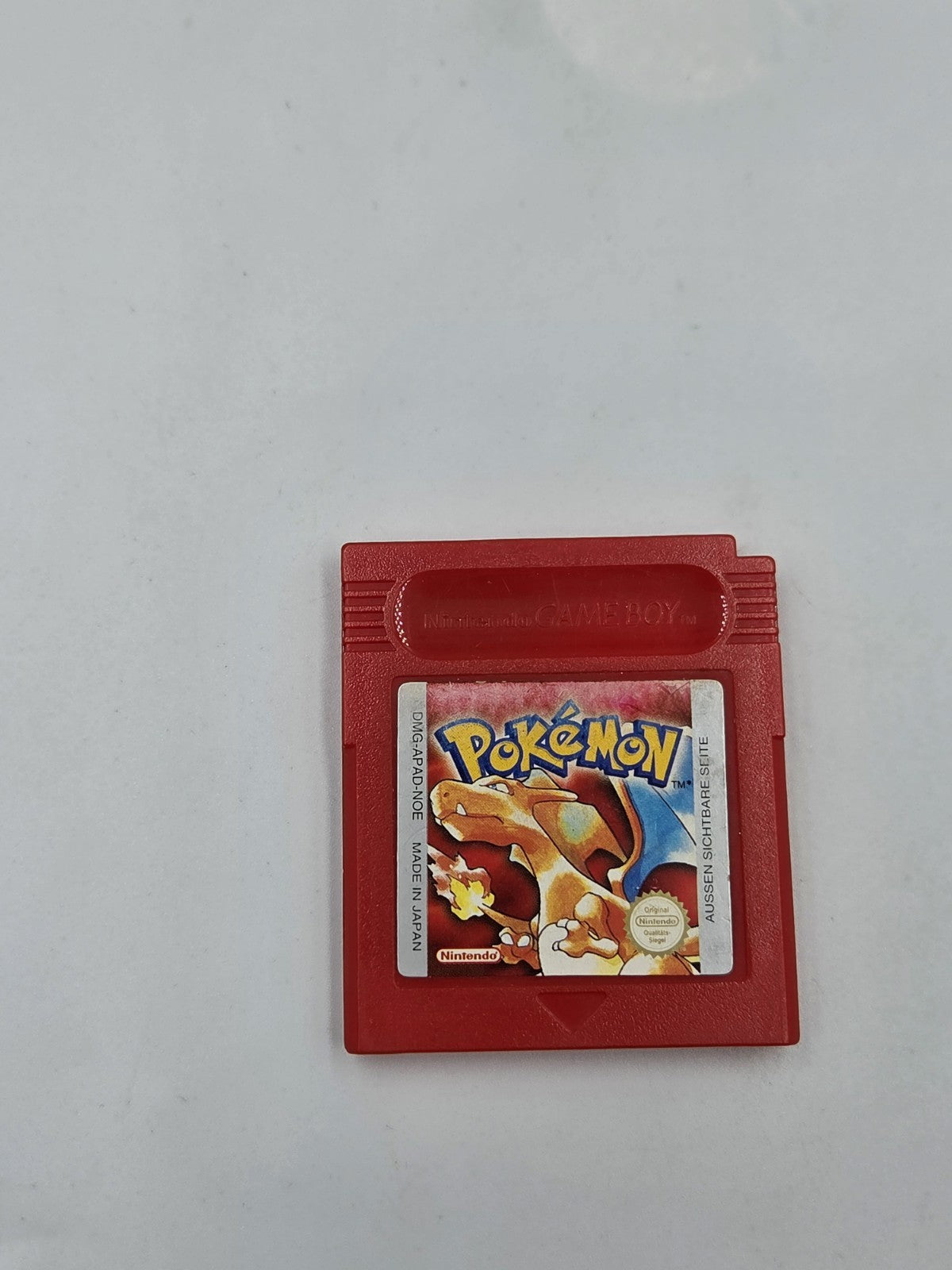 Nintendo Game Boy Classic Pokemon Rote Edition mit OVP und Anleitung NOE