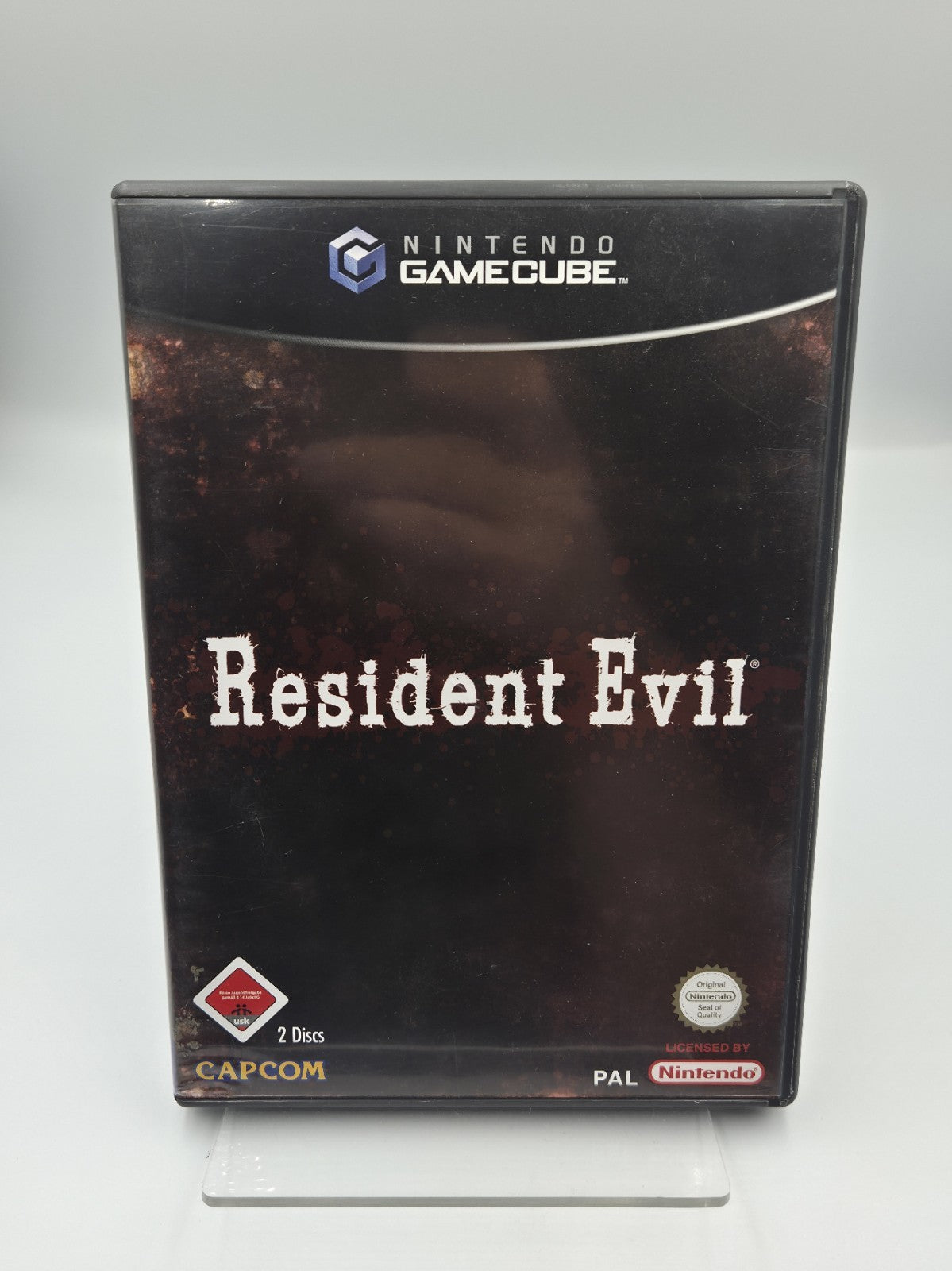 Nintendo GameCube Resident Evil mit OVP und Anleitung NOE 2 Discs