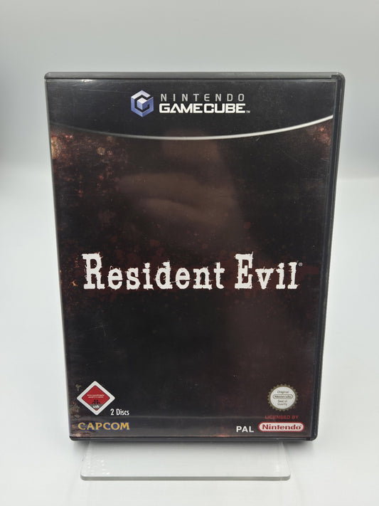 Nintendo GameCube Resident Evil mit OVP und Anleitung NOE 2 Discs