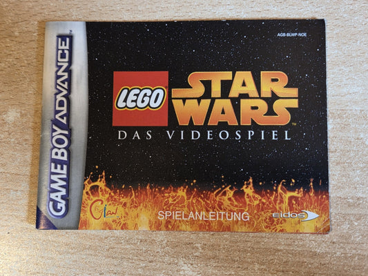 Nintendo Game Boy Advance Lego Star Wars Das Videospiel Spielanleitung NOE