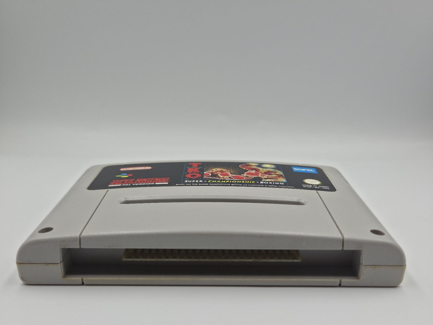 SNES Super Nintendo TKO Super Championship Boxing FRG Modul