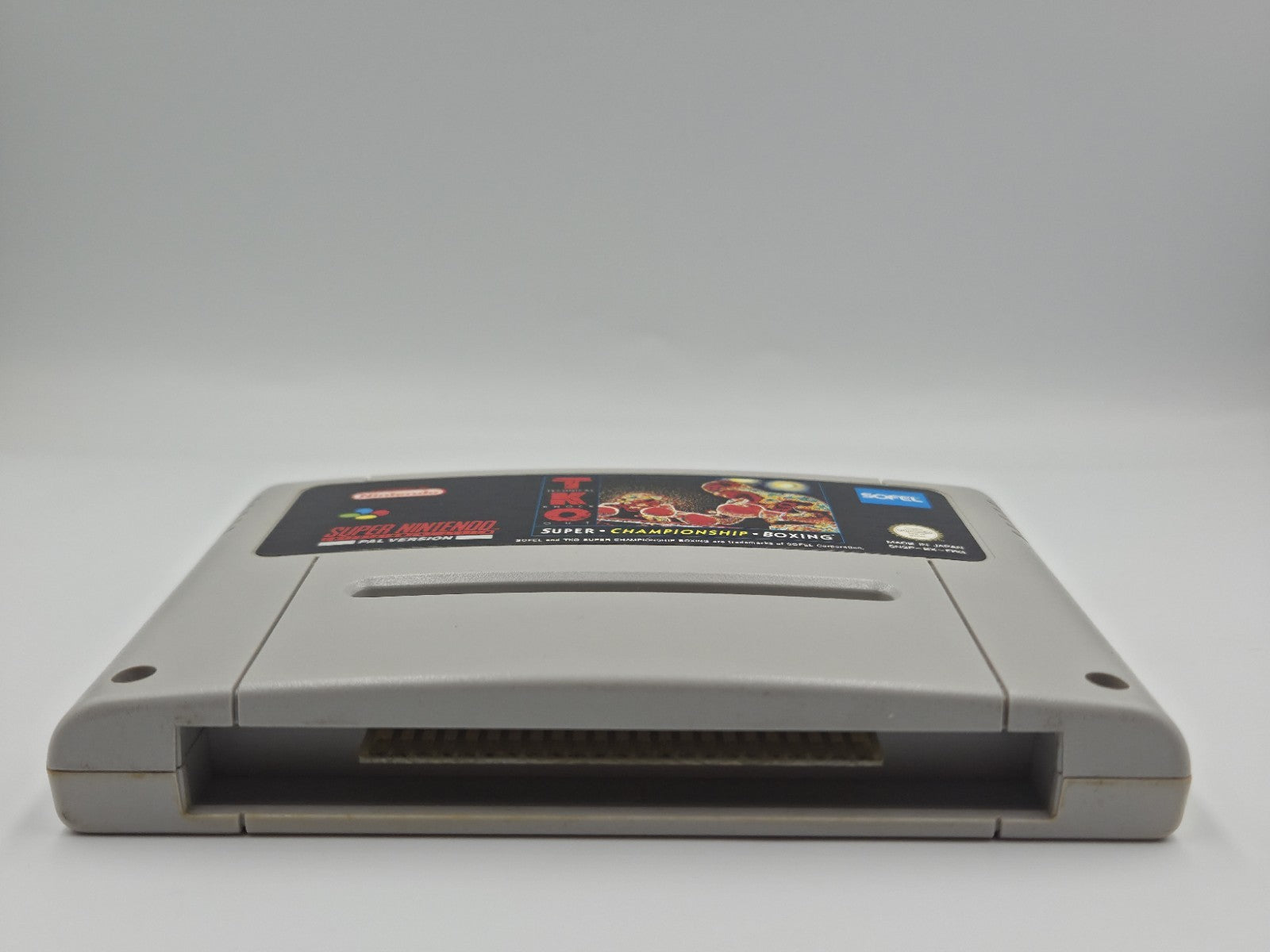 SNES Super Nintendo TKO Super Championship Boxing FRG Modul