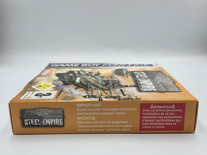 Nintendo Game Boy Advance Steel Empire mit OVP und Anleitung EUR