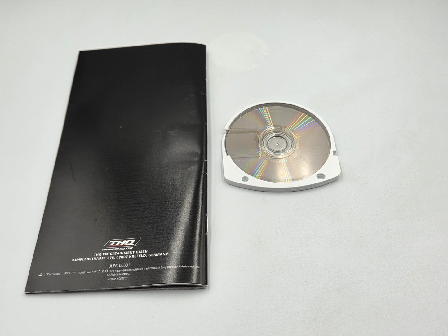 Sony PSP Spiel WWF Smackdown vs Raw 2007 mit OVP und Anleitung Deutsch