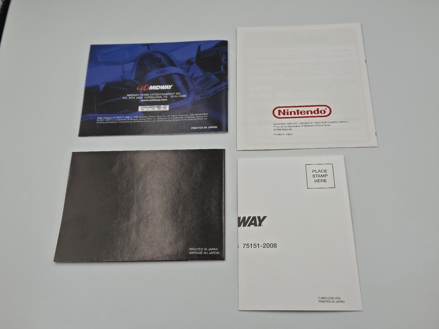 Nintendo Game Boy Color San Francisco Rush 2049 mit OVP und Anleitung USA