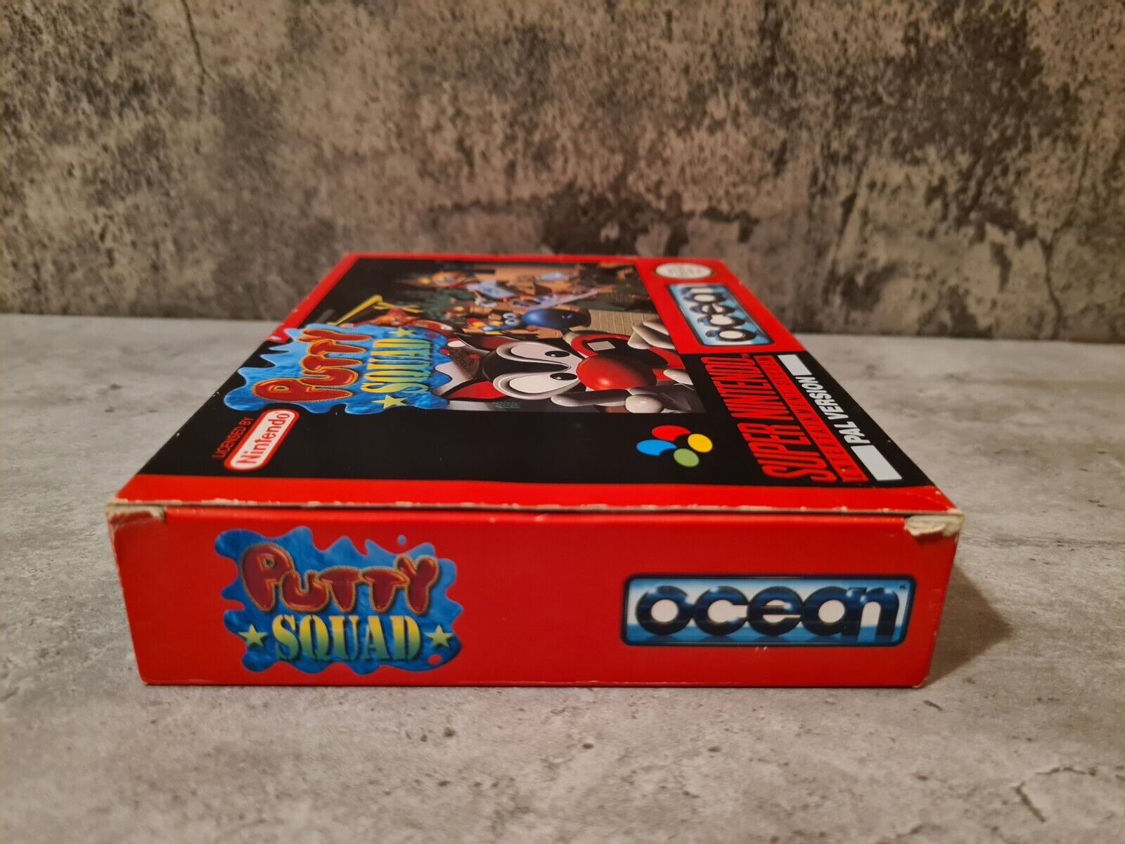 SNES Super Nintendo Putty Squad mit OVP und Anleitung NOE - T-Retro-Games 