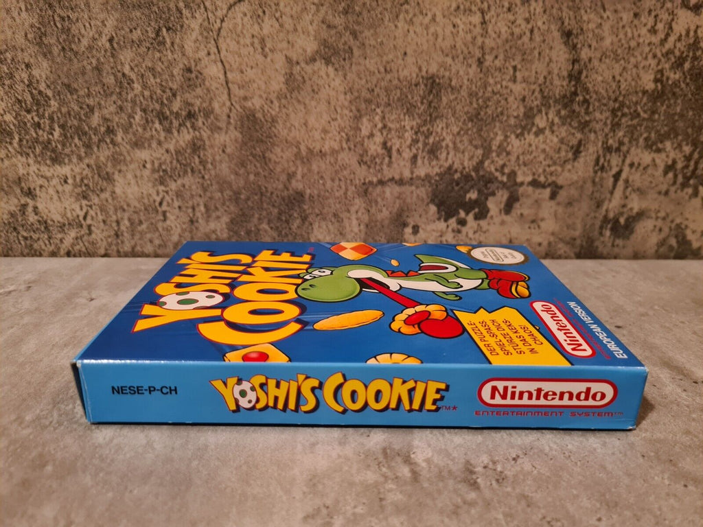 NES Yoshi's Cookie mit OVP und Anleitung FRG - T-Retro-Games 