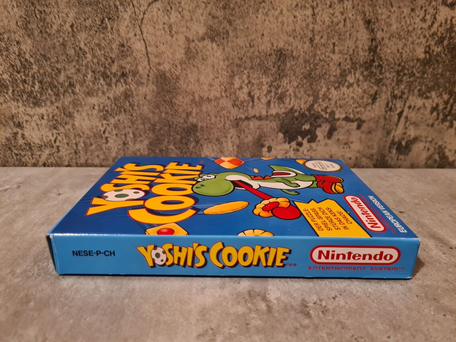 NES Yoshi's Cookie mit OVP und Anleitung FRG - T-Retro-Games 