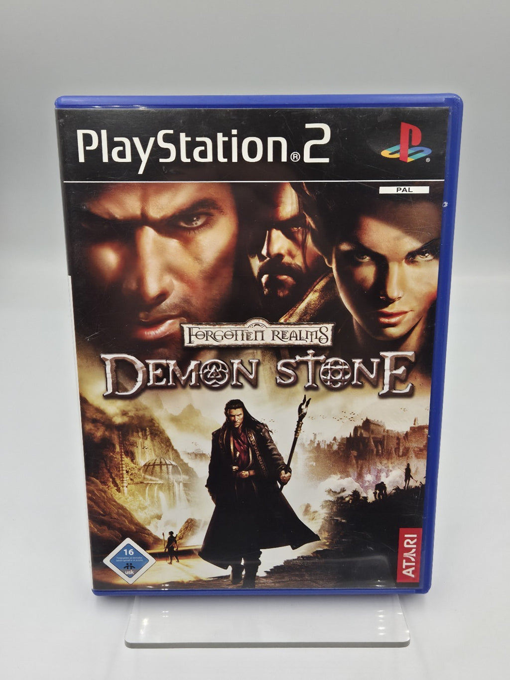 PS2 Playstation 2 Forgotten Realms Demon Stone mit OVP und Anleitung + Deutsch