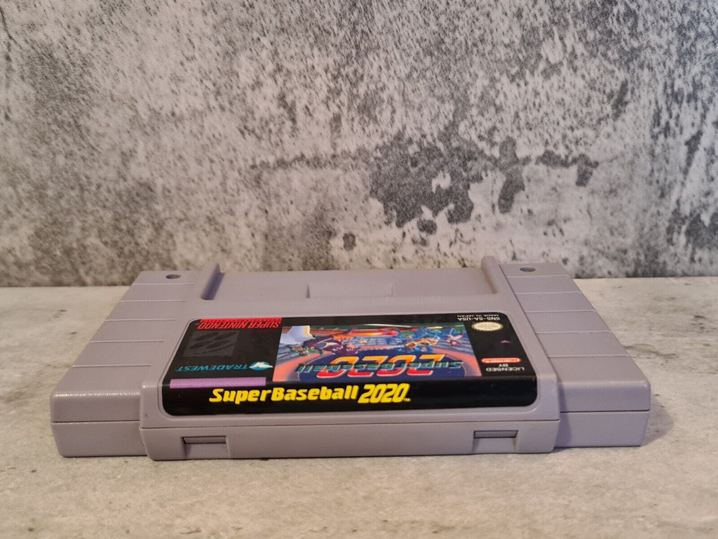 SNES Super Nintendo Super Baseball 2020 NTSC USA Modul - T-Retro-Games 