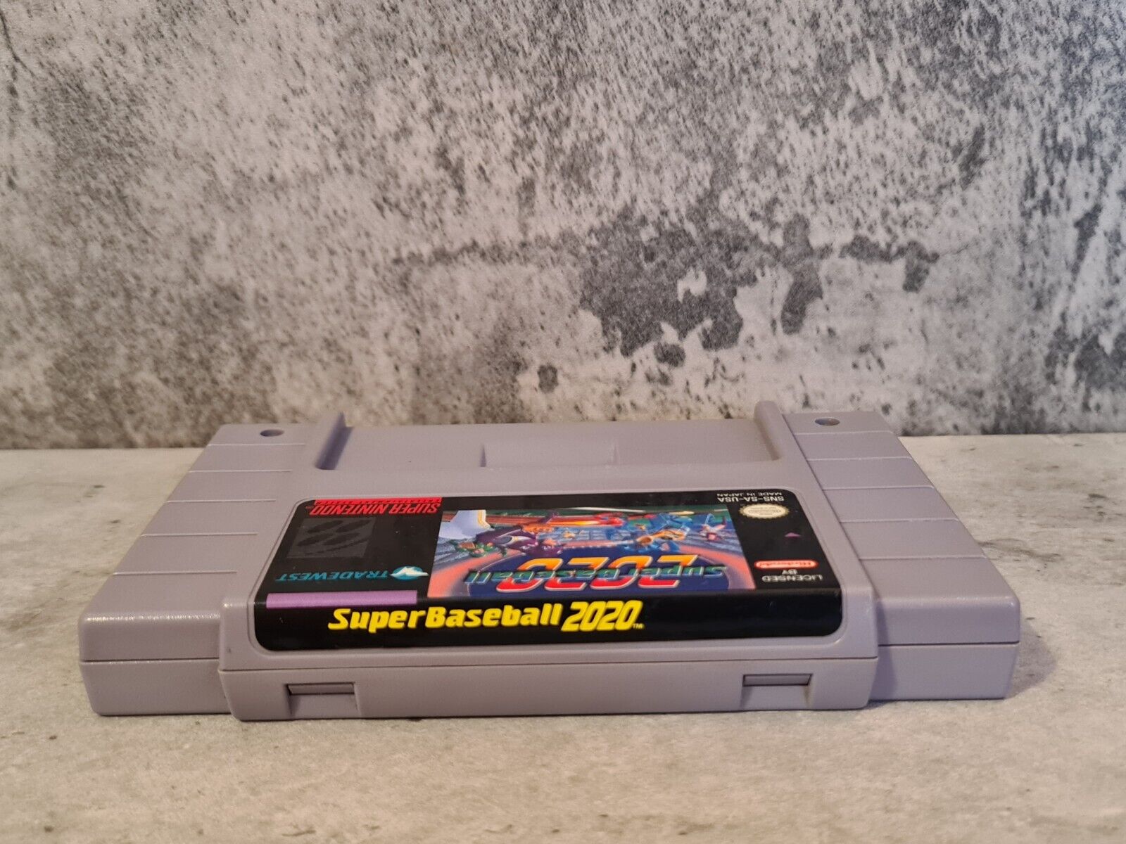 SNES Super Nintendo Super Baseball 2020 NTSC USA Modul - T-Retro-Games 