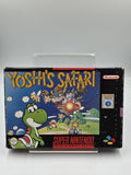 SNES Super Nintendo Spiel Yoshi's Safari mit OVP und Anleitung ESP