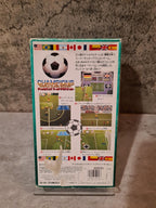SFC Super Famicom Champions World Class Soccer mit OVP und Anleitung + Poster - T-Retro-Games 