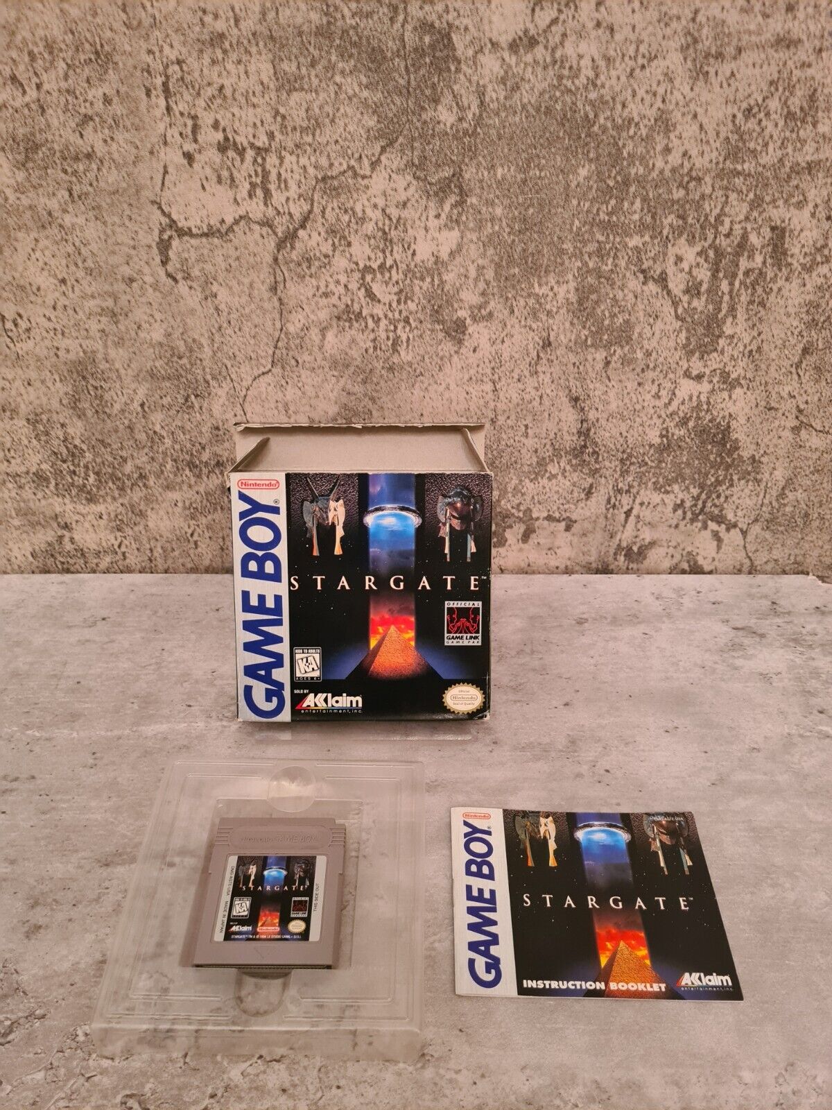 Nintendo Game Boy Classic Stargate mit OVP und Anleitung USA - T-Retro-Games 