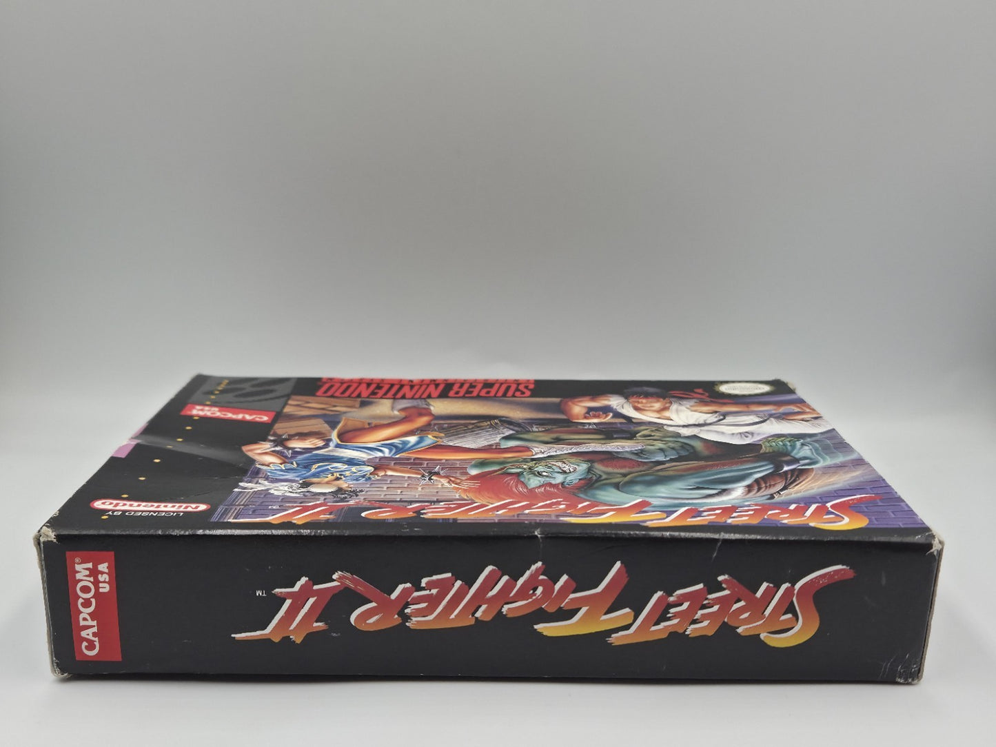 SNES Super Nintendo Street Fighter II mit OVP und Anleitung NTSC USA