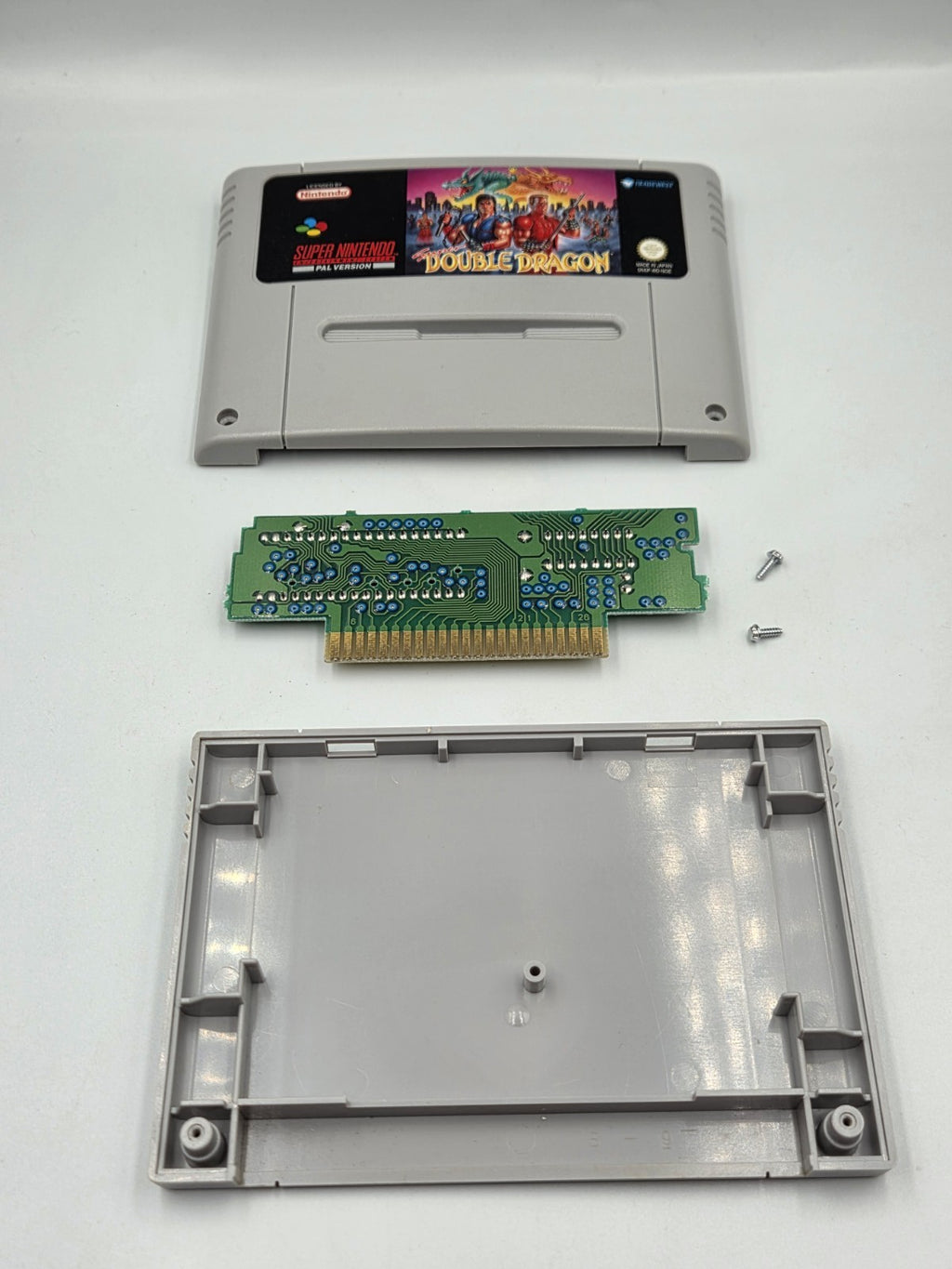 SNES Super Nintendo Super Double Dragon Modul NOE