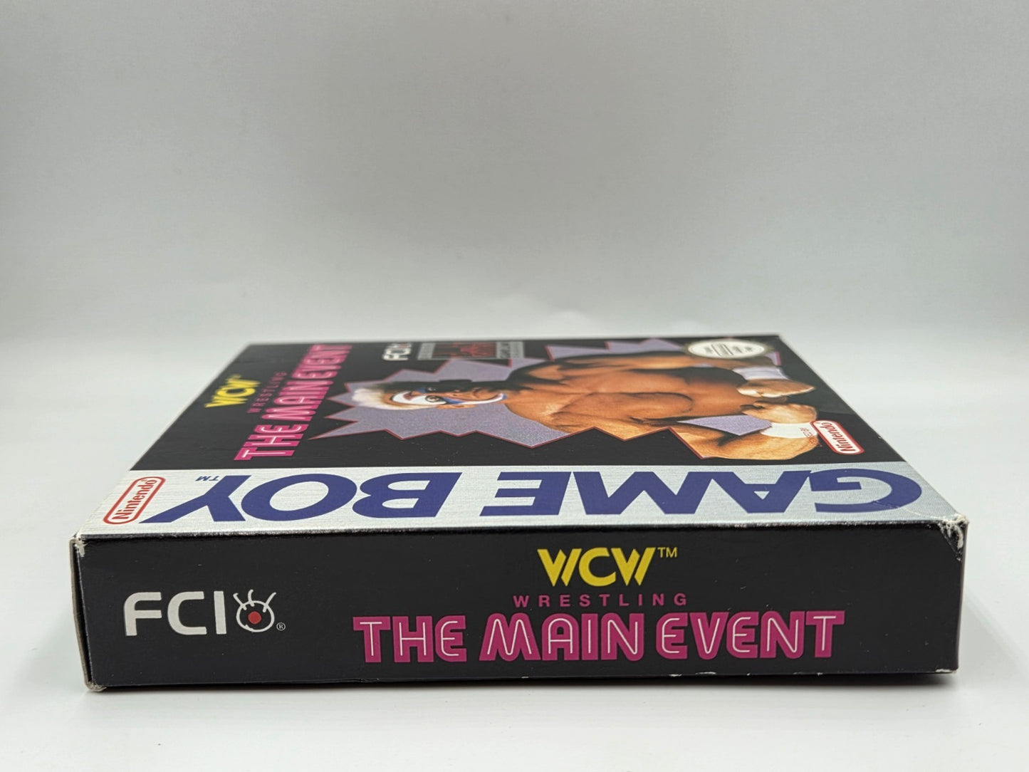 Nintendo Game Boy Classic Spiel WCW The Main Event mit OVP und Anleitung USA