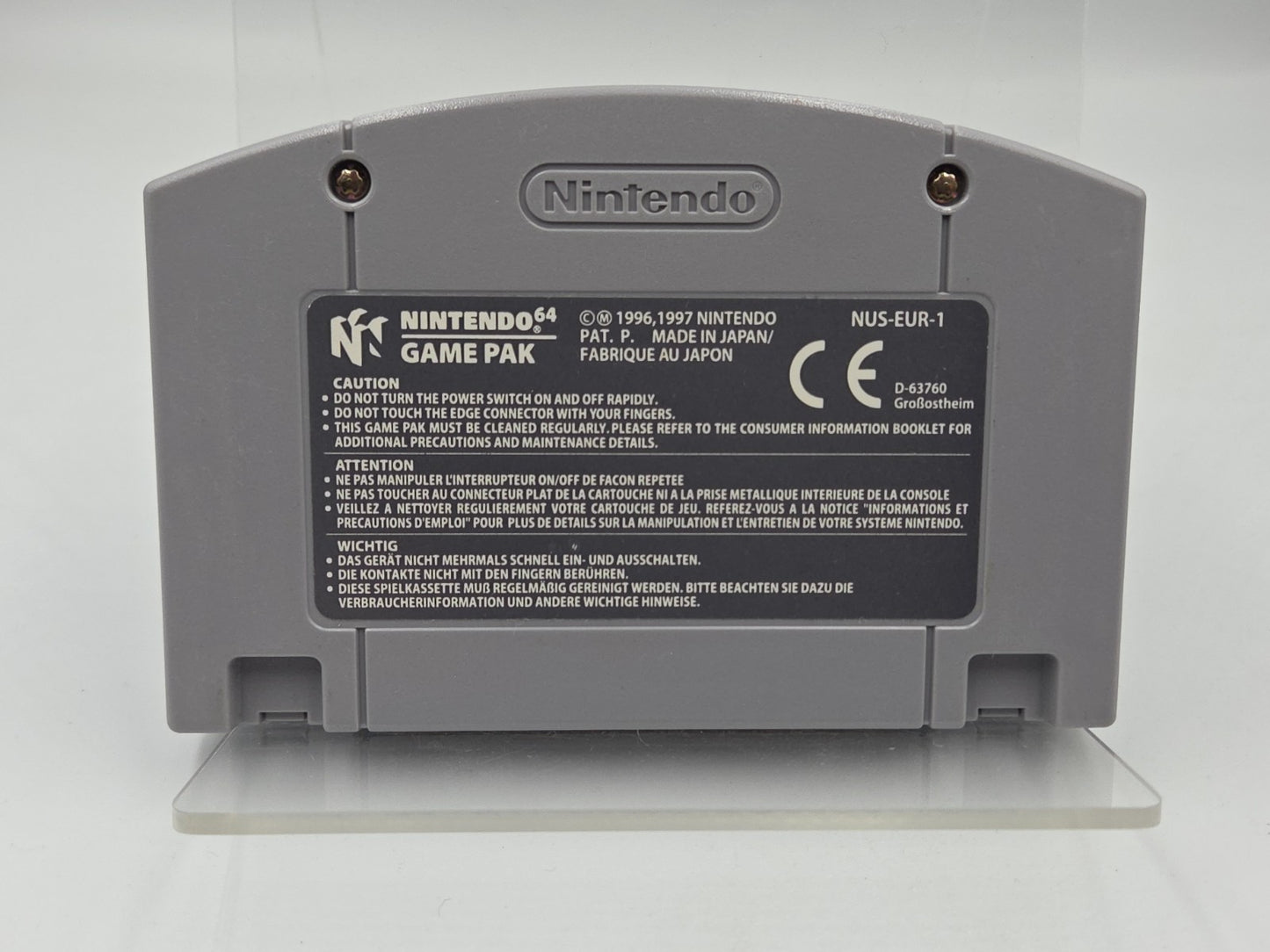 N64 Nintendo 64 Spiel Pokemon Snap Modul NOE