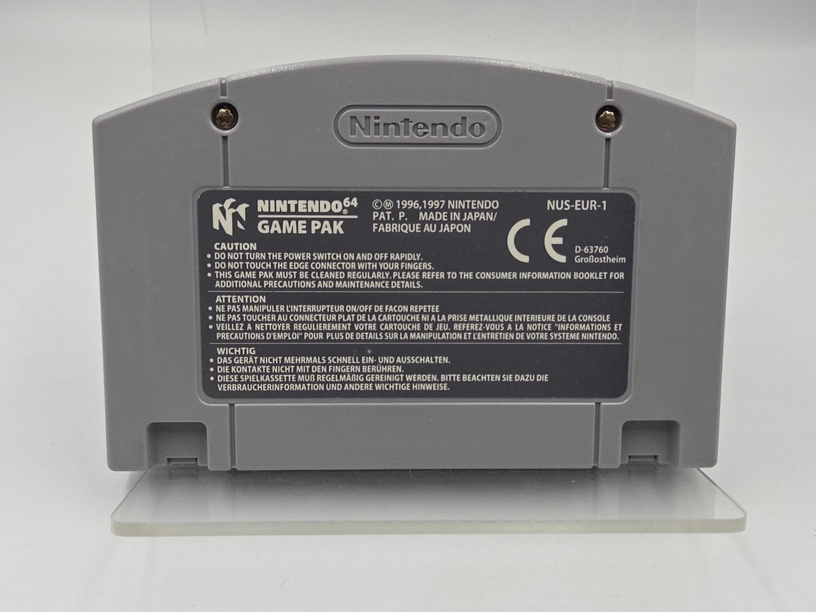 N64 Nintendo 64 Spiel Pokemon Snap Modul NOE