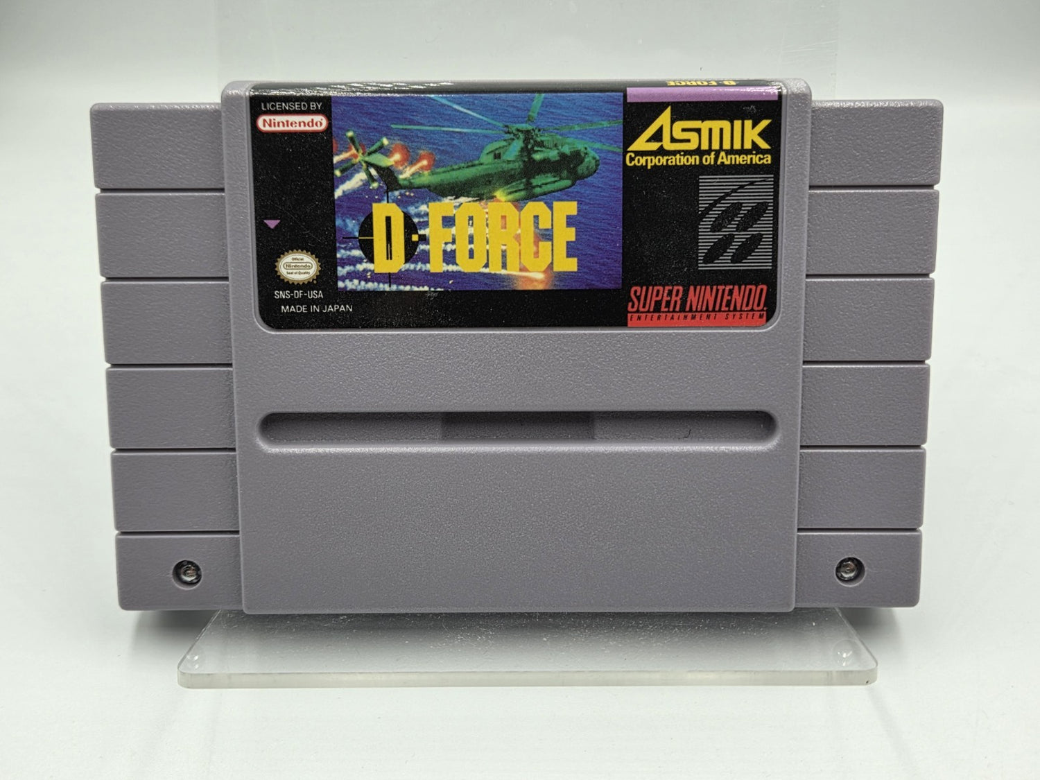SNES Super Nintendo D-Force NTSC USA Modul