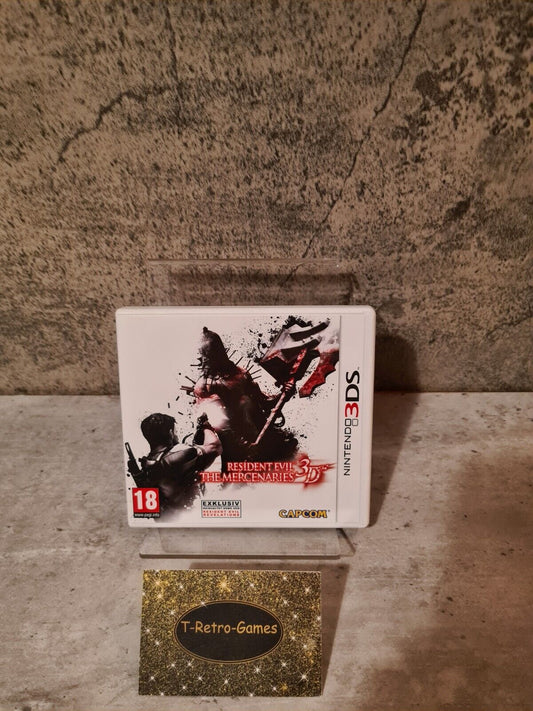 Nintendo 3DS Resident Evil The Mercenaries 3D mit OVP und Anleitung Deutsch - T-Retro-Games 