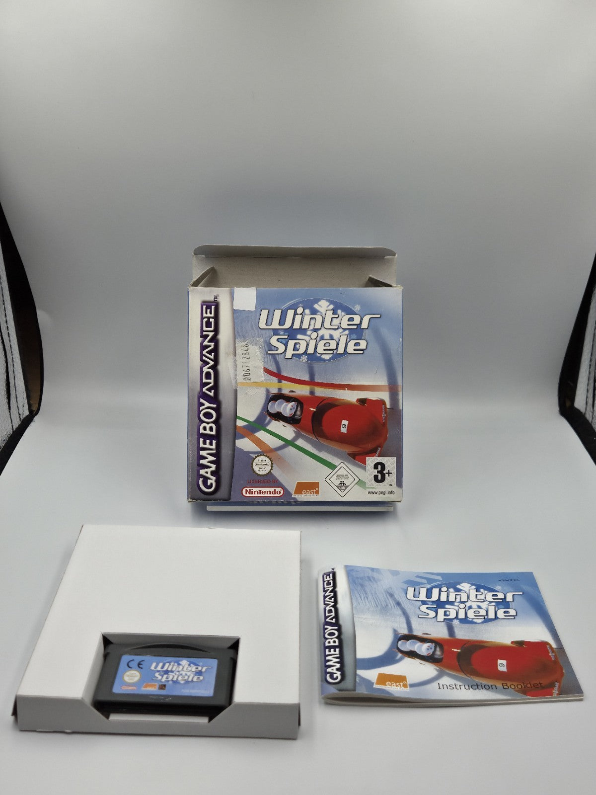 Game Boy Advance Spiel Winter Spiele mit OVP und Anleitung EUR
