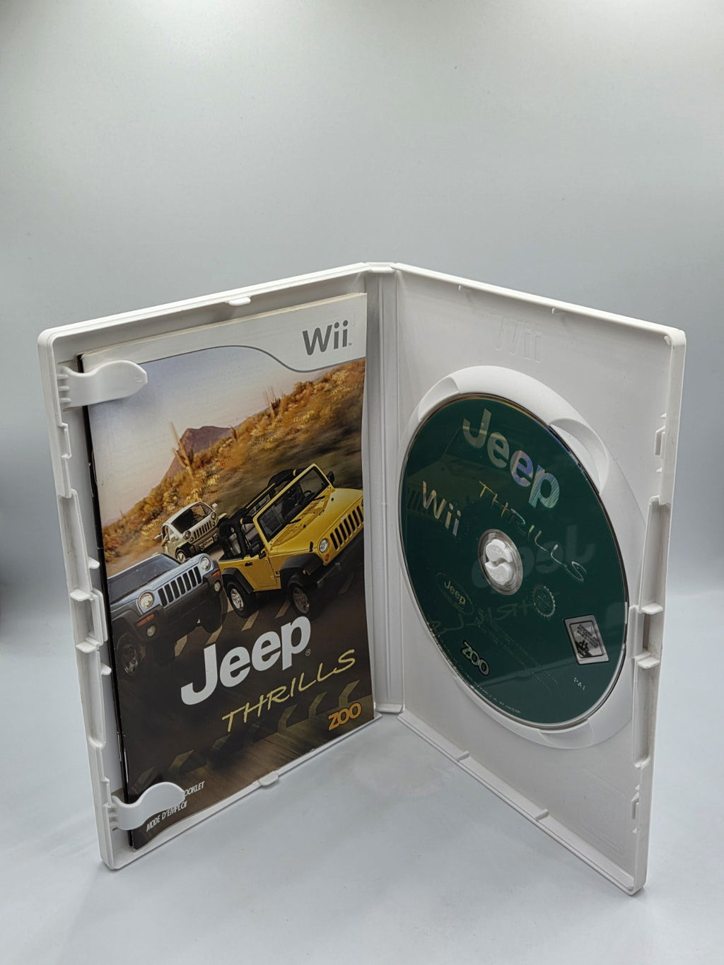 Nintendo Wii Spiel Jeep Thrills mit OVP und Anleitung EUU